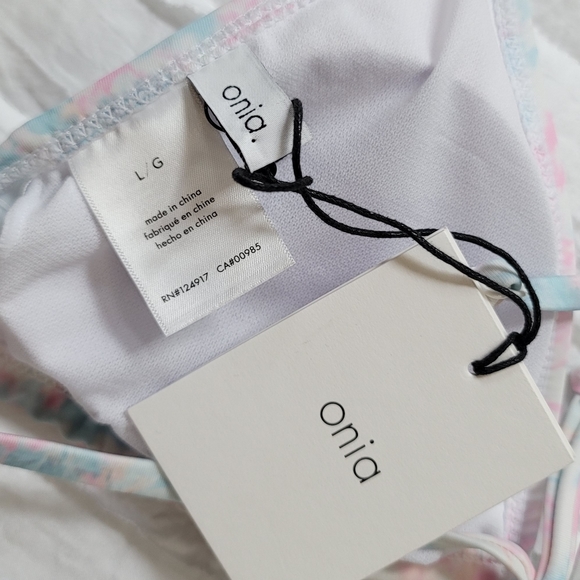 NWT Onia pastel tie dye bikini - Picture 6 of 6